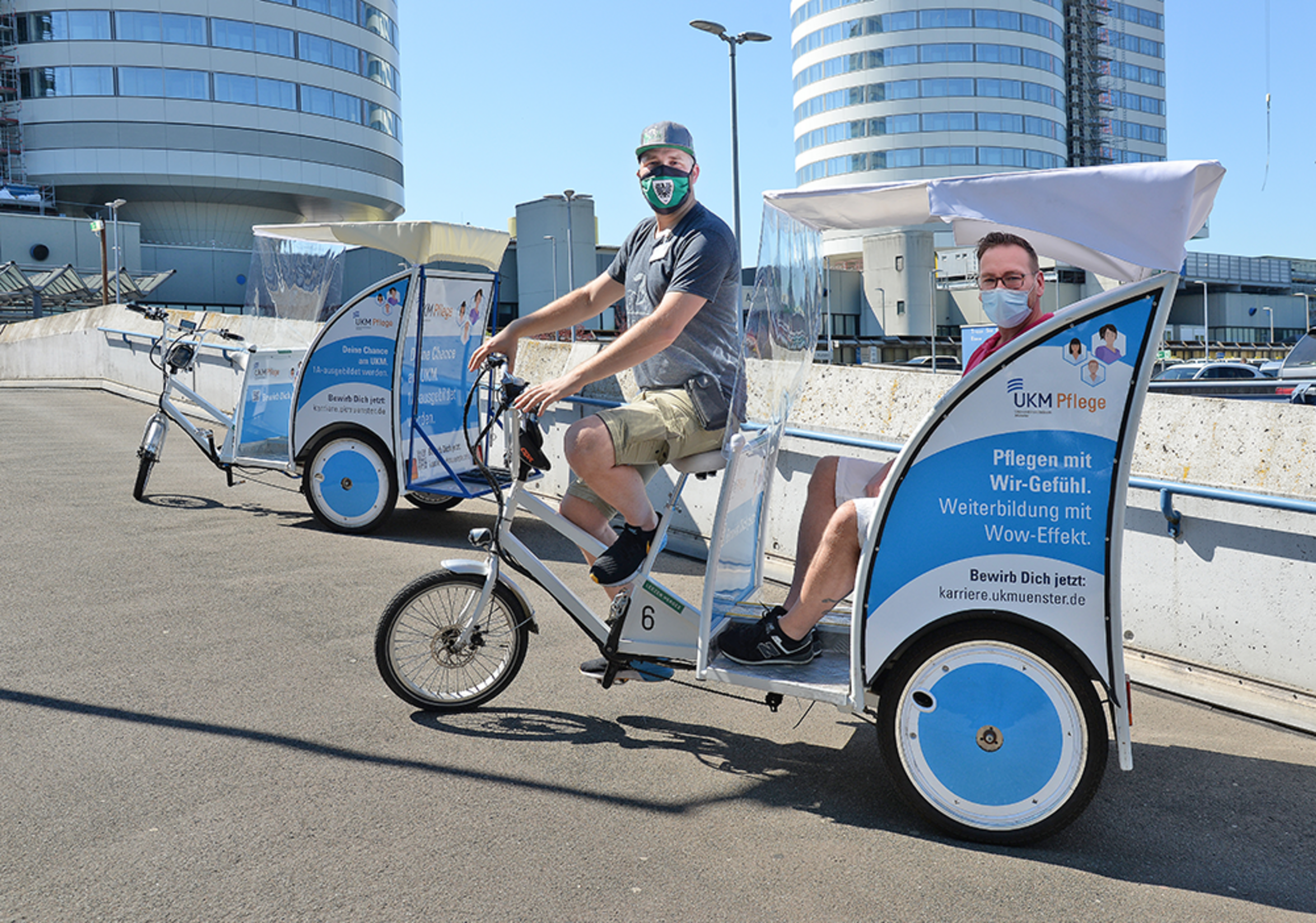 Mobilität | Patiententransport mit Rikscha